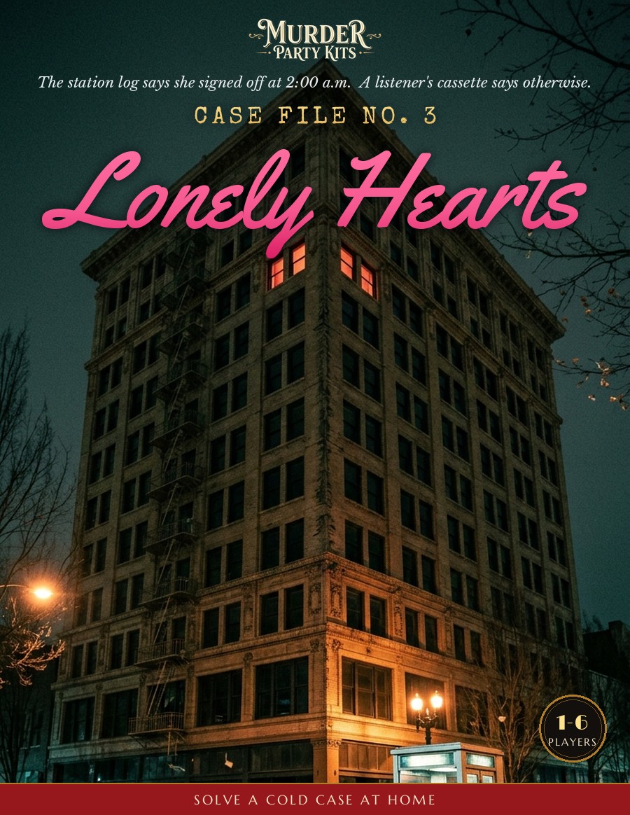Lonely Hearts: printable cold case detective game
