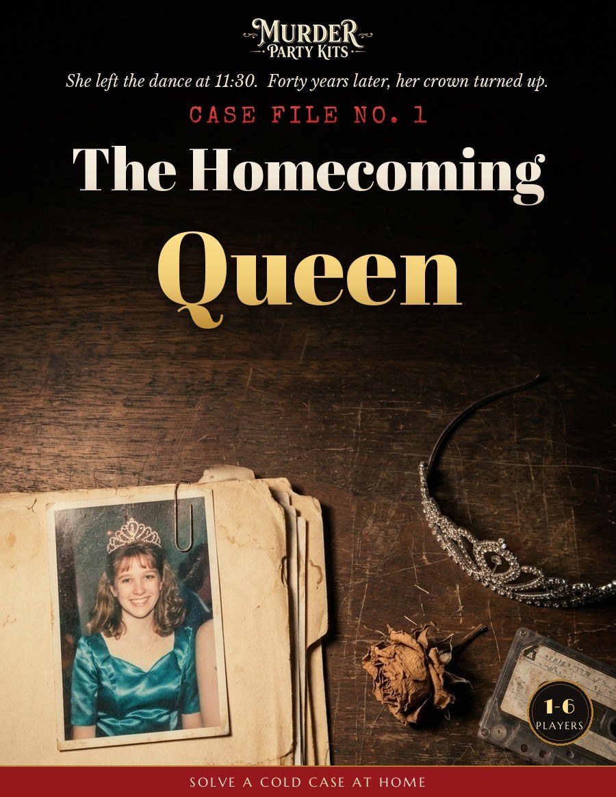 The Homecoming Queen: printable cold case detective game
